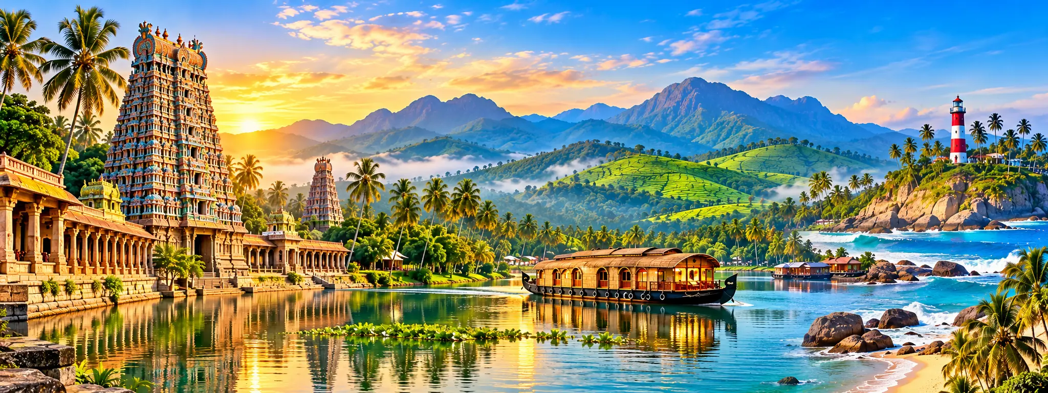 
                                    All In South India Tour – 6 Nights And 07 Days                                    tour package
                                